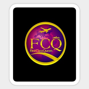 firstclassqueen Sticker